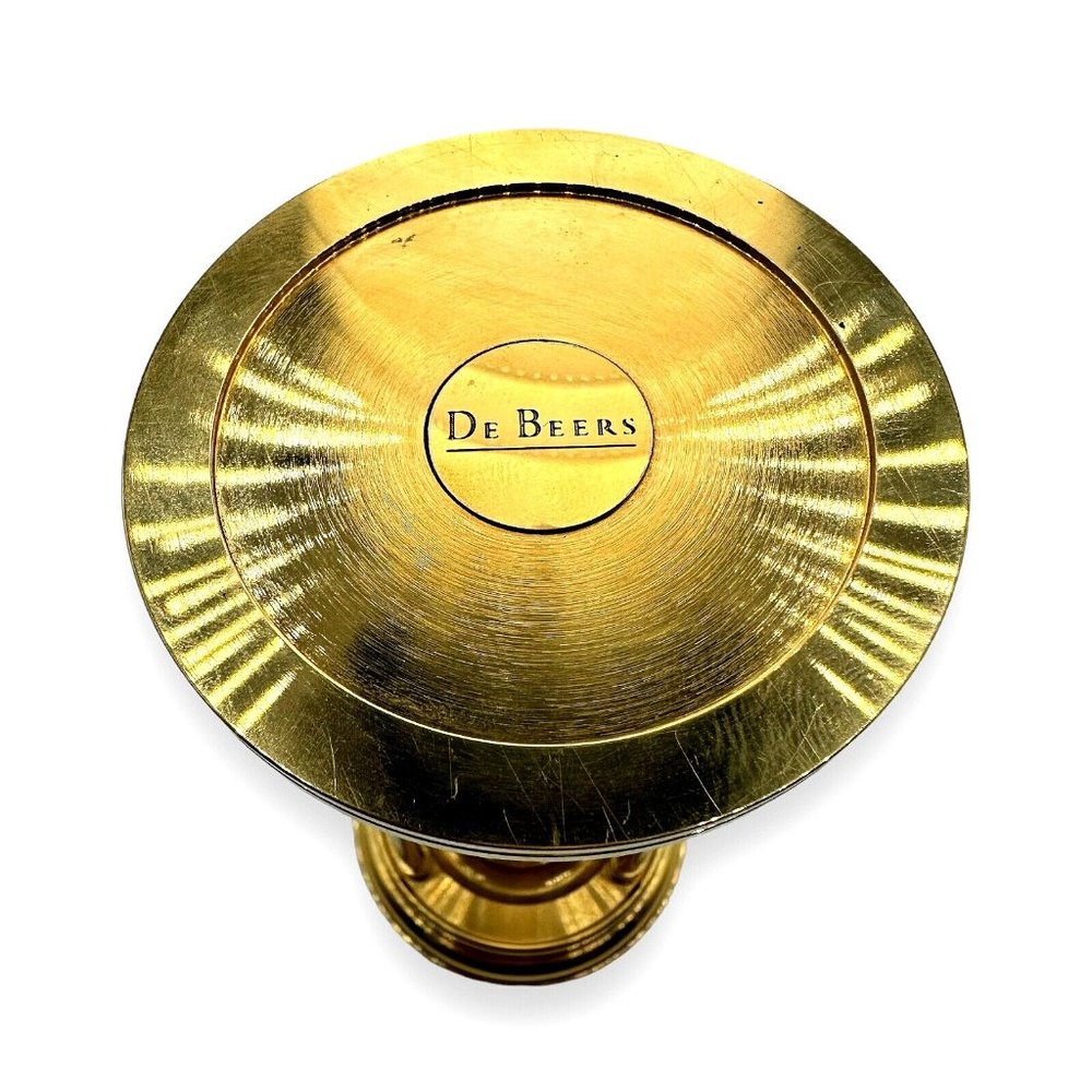 Authentic! De Beers Limited Edition Millennium 2000 Diamond Brass Hourglass - Picture 11 of 11